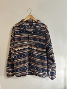 Herren Patagonia Synchilla Snap-T Fleecepullover Cottage Isle El Cap Khaki XL - Bild 1 von 4