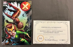 X-MEN #1 : KEVIN EASTMAN : CLOVER VARIANT COVER : SIGNED! - Picture 1 of 4