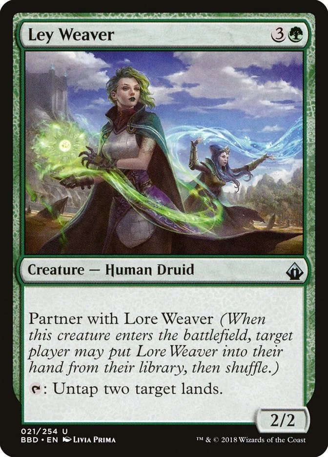 Ley Weaver 21 LP Normal Battlebond MTG EN - Image 1 of 1