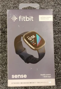 Fitbit Sense Advanced Activity Tracker Smartwatch Carbonio Grafite, OBN, M3 - Foto 1 di 3