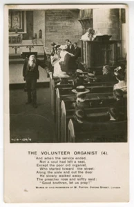 Fotografía Banforth RPPC 1908 The Volunteer Organist 4 - Imagen 1 de 1
