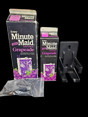 Minute Maid Grapeade Contenedor Teléfono De Colección 1985 Dist por Coca-Cola Foods FUNCIONA Foto 1 de 4