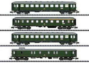 Minitrix N 18709 Personenwagen-Set "Nahverkehr" EAN 4028106187094 Vorbild: 2 Ei - Bild 1 von 1