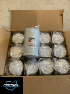 Case of 12 LF16035 Fleetguard Oil Filters Fits 89-18 Cummins 5.9L 6.7L - Picture 1 of 4