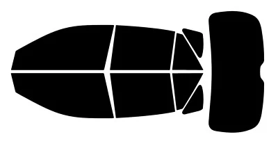 Kit de película de cerámica nano precortada para automóvil Lexus RX 2004-2009 tinte de ventana Foto 1 de 4