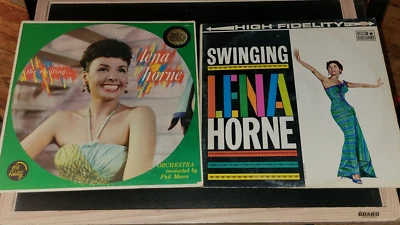 Lena Horne  The Exciting . . . & Swinging Lena Horne Vinyl LP's - Imagem 1 de 2