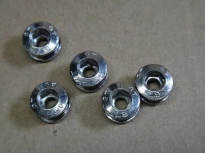 GT BICYCLES Gt Bmx Chainring Bolts CHROME