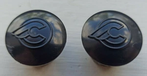 Cinelli Black Plastic Drop Handle Bar End Plugs MTB Road Bike Bicycle Track - Picture 1 of 9