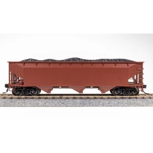 Broadway Limited HO AAR 70t Hopper Unlttrd/oxide red - Picture 1 of 1