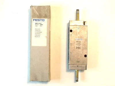 NIB Festo 14009 JMFH-5-1/4-S Air Solenoid Valve:  5/2 Bistable, 1100L/min, G1/4 - Image 1 of 4