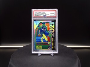 Anthony Edwards 2020-21 Panini Flux Freshman Year RC Silver Prizm PSA 10 🔥🔥🔥