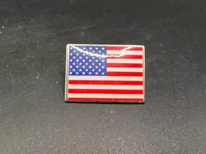Amerikanische Flagge Vereinigte Staaten von Amerika Vintage Anstecknadel - Bild 1 von 2