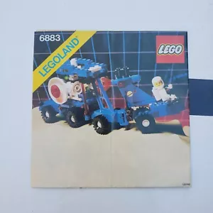 LEGO Playset Vintage Manuale Istruzioni Libretto Solo Legoland Libro 6883 1987 - Foto 1 di 3