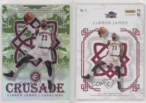 2016-17 Panini Excalibur Crusade Camo LeBron James #1