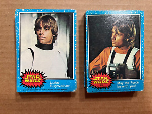 1977 Star Wars Series 1 Blue Card Complete Set(1-66)-Used