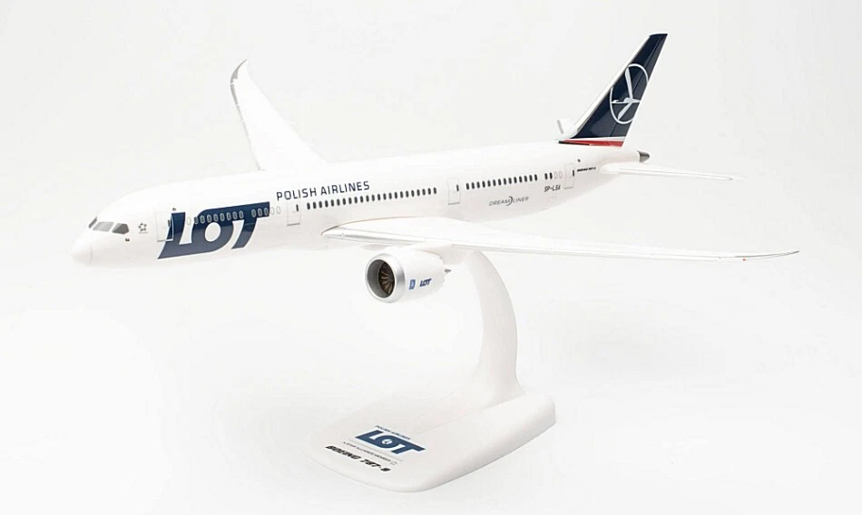 Modellino aerei di linea Herpa BOEING 787-9 DREAMLINER LOT 1-2-2024 scala 1:200 - Immagine 1 di 1