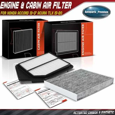 Filtro de aire de motor y cabina para Honda Accord 2013-2017 Acura TLX 2015-2020 2,4 L Foto 1 de 4
