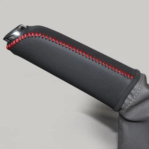 Genuine Leather Handbrake Cover for Mazda 3 2014 2015 2016 2017 / Mazda CX3 2016 - Picture 1 of 12