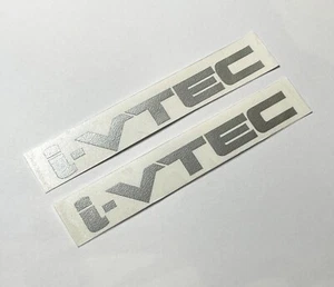 i-VTEC Replacement Rear Window Decal Sticker x2 Honda Jazz/Fit/Civic/Accord/CR-V - Afbeelding 1 van 5
