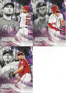 Topps Series 1 2018 Superstar Sensations Bryce Harper Washington Nationals # 31 - Imagen 1 de 1