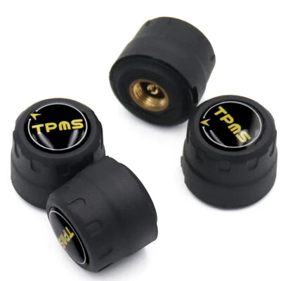 Sistema de monitoreo de presión de neumáticos de automóvil TPMS 4 sensores externos teléfono Bluetooth 5.0 Foto 1 de 4