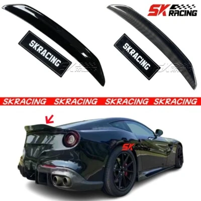 Alerón trasero de fibra de carbono/brillo para Ferrari F12 Berlinetta cupé 2013-2017 Foto 1 de 4