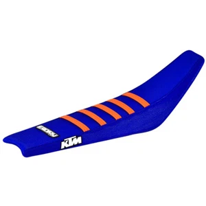 Cubierta de asiento con pinza acanalada Enjoy SX65 2016 - 22 LOGOTIPO AZUL NARANJA - Imagen 1 de 3