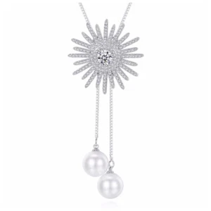 Made With Swarovski Crystals The Janeen Necklace S2 - Picture 1 of 4