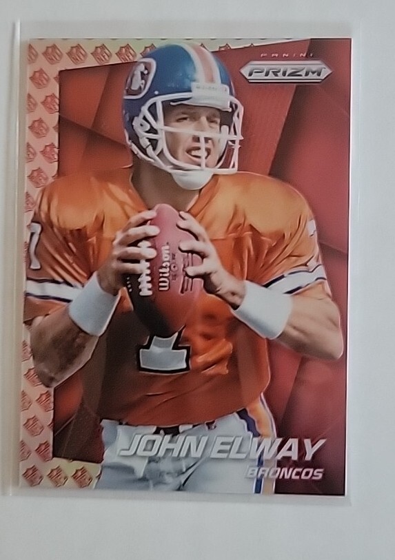 John Elway 2014 Panini Prizm #41 Denver Broncos NFL Shield Prizm 68/75