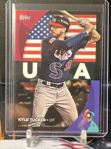 2023 Topps Kyle Tucker #WBC-27 World Baseball Classic Black Team USA /299 - Picture 1 of 3