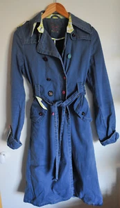 Splendido trench unico MADE FOR LOVING taglia 10 Made in Italy - Foto 1 di 6