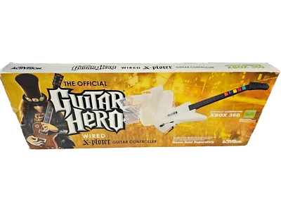 Activision Guitar Hero X-Plorer Slash Xbox 360 Wired 95345.491.US White - Image 1 of 4