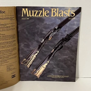 January 1989 Muzzle Blasts Magazine - Includes Outer Paper Front and Back Cover - Picture 1 of 6
