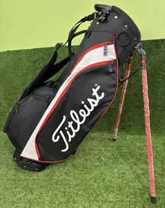 Titleist Exclusive Players 4 Golf Stand Bag NEW Black White Red - Picture 1 of 7