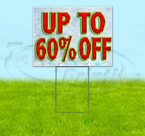 UP TO 60% OFF 18x24 Yard Sign Corrugated Plastic Bandit Lawn Business CHRISTMAS - Picture 1 of 5