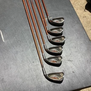 Ping G10 5-PW Black Dot Regular Flex Ping TFC 129 Graphite Shafts 6 Clubs - Picture 1 of 13