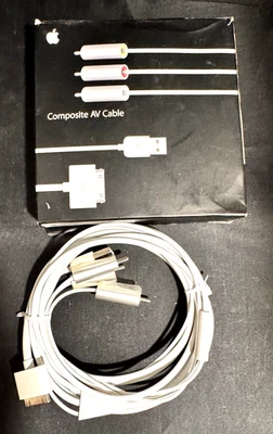 Apple Composite AV Cable  (MB129LL/B) NEW IN BOX - Image 1 of 4