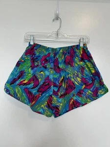 Vintage Dolfin Swim Trunks Mens Size M - Abstract Multicolor Made in USA - READ - Picture 1 of 18
