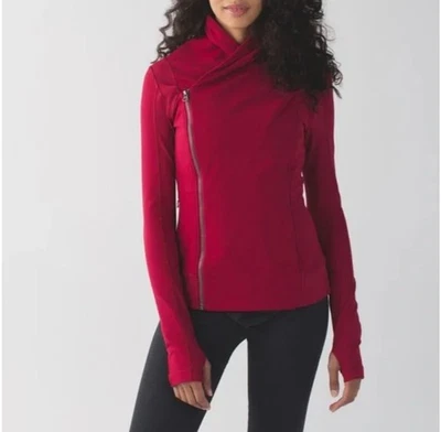 Chaqueta Lululemon BHAKT I yoga arándano talla 8 Foto 1 de 4