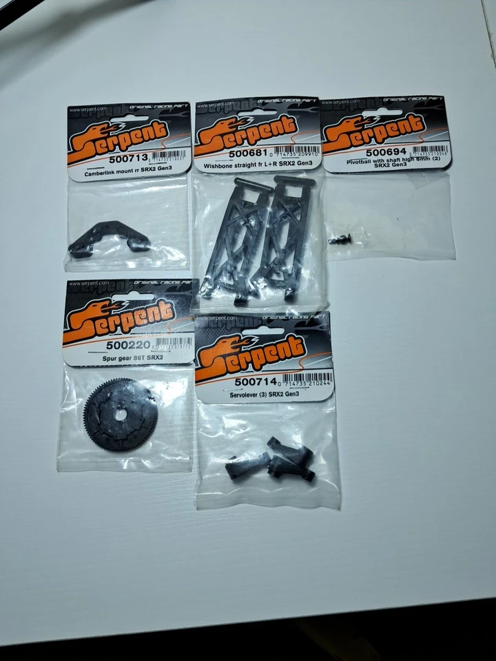 Serpent Srx2 Gen3 Parts Nip. - Image 1 of 1
