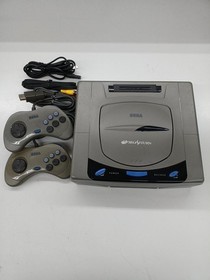 Sega Saturn HST-3200 HST-3210 Gray Console Japanese System NTSC-J