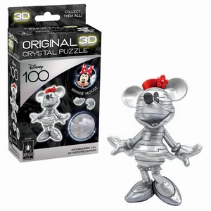 Disney 100 Bepuzzled Original 3D Crystal Puzzle Minnie Mouse NEW - Picture 1 of 11