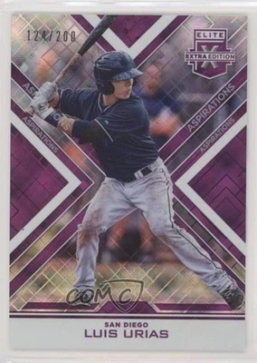 2016 Panini Elite Extra Edition Aspirations Purple /200 Luis Urias #82 - Image 1 of 2
