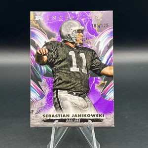 2024 Topps Inception - Sebastian Janikowski #123 Purple /125 Oakland Raiders - Picture 1 of 2
