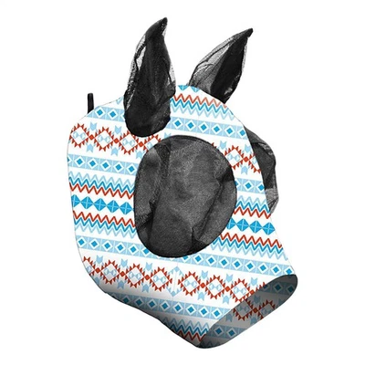 1x Máscara UV Mosca con Orejas para Caballos, Protección Mosca Caballo Malla Protector Cubierta Facial Foto 1 de 4