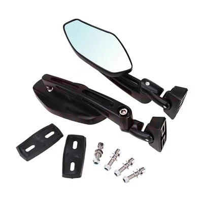 For Honda CBR250R CBR600F CBR600RR CBX Hawk 400 1 Pair Racing Rearview Mirrors - Imagem 1 de 4