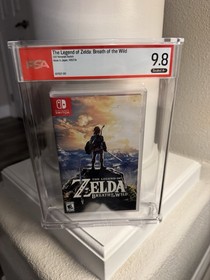 1st Print Legend of Zelda: Breath of the Wild Switch PSA 9.8 A+ SEALED WATA VGA