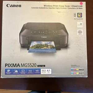 Canon Pixma MG5520 Inkjet Wireless All-in-one Photo Printer New Sealed - Picture 1 of 6