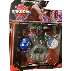 Bakugan Starter Pack Special Attack Nillious Titanium Dragonoid & Trox NEU - Bild 1 von 1
