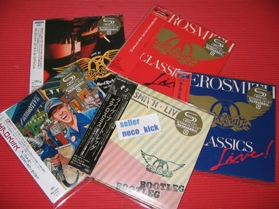 6WT AEROSMITH  2025 JAPAN 5 MINI LP SHM CD SET - Image 1 of 4
